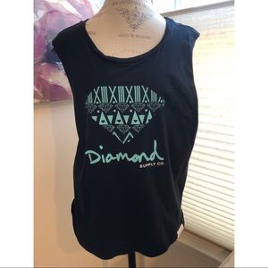 Pacsun Muscle Diamond Sup Tank